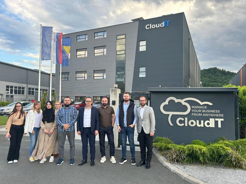 Studenti Fakulteta za upravu posjetili kompaniju Cloud IT u Ilijašu