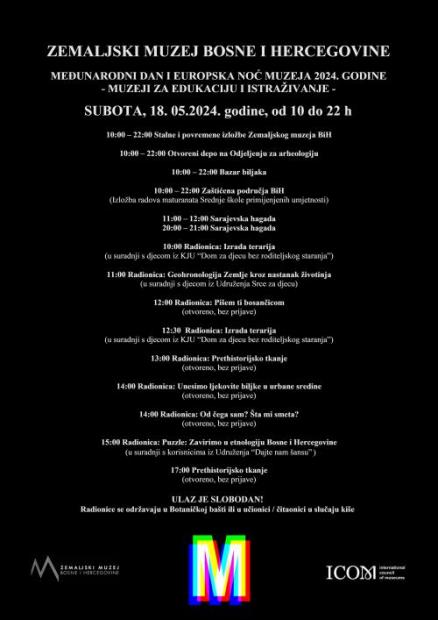 Međunarodni dan i Evropsku noć muzeja 2024