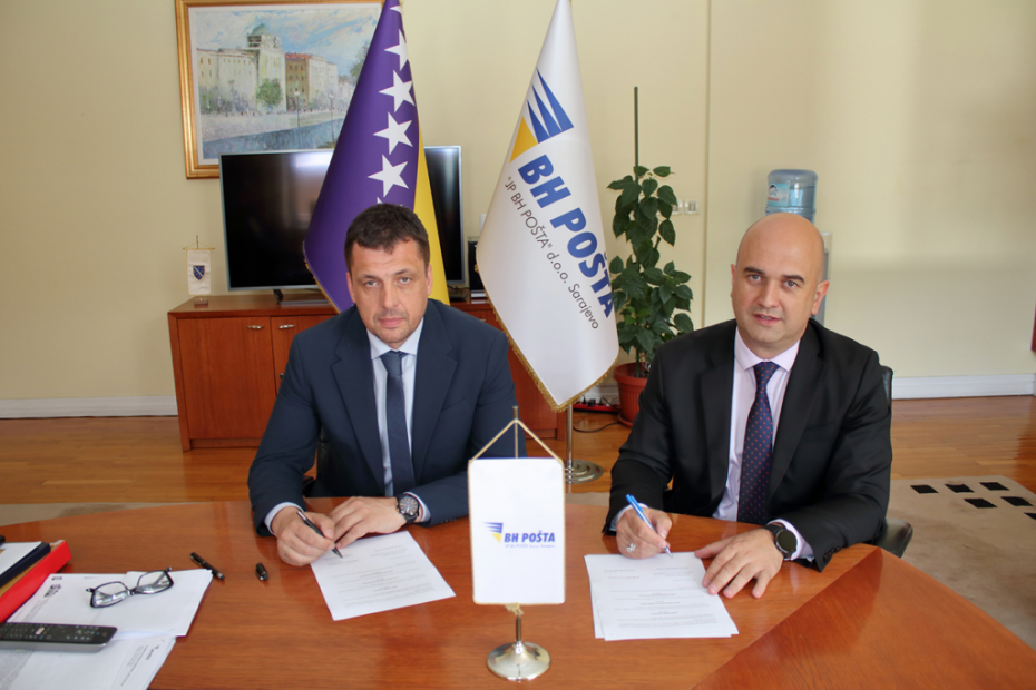 Memorandum of Understanding on Business-Tech Cooperation between BH Post and the Faculty of Transport and Communications, UNSA