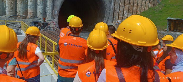 Posjeta studenata Građevinskog fakulteta UNSA gradilištima na koridoru Vc