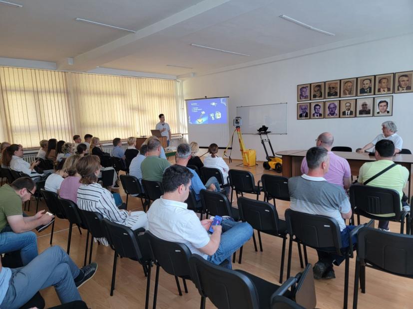 Prezentacija moderne geodetske opreme Institut za geodeziju i geoinformatiku Građevinskog fakulteta UNSA
