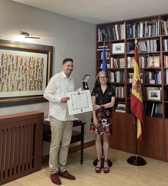 Muzička akademija UNSA | Profesor Đani Šehu odlikovan ordenom Mérito Civil kralja Španije Filipa VI