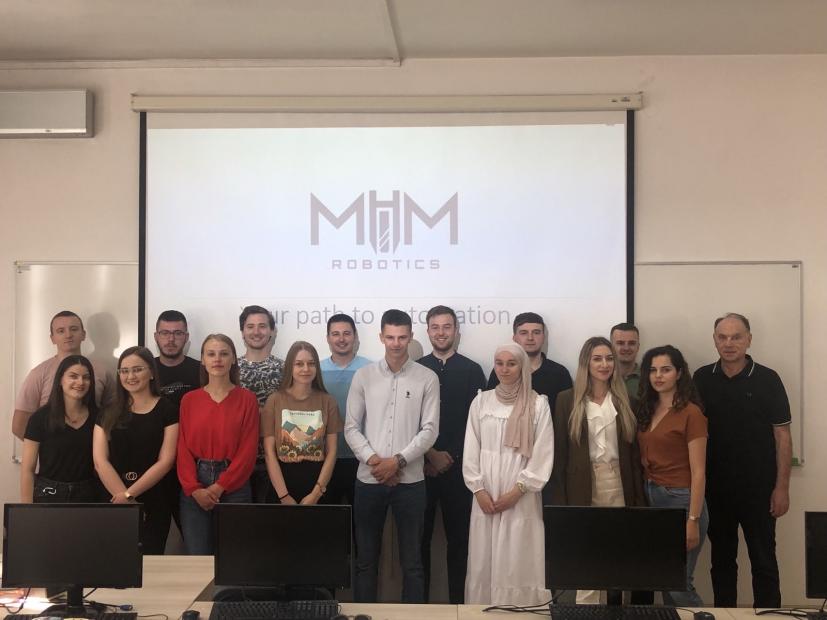 Prezentacija dva inovativna deep-tech start-up-a, MHM Robotics i PROTODEVS na Mašinskom fakultetu UNSA