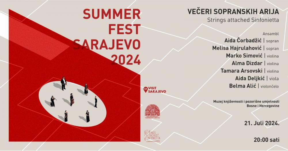 Večeri sopranskih arija: Koncert ansambla "SA Sinfonietta"