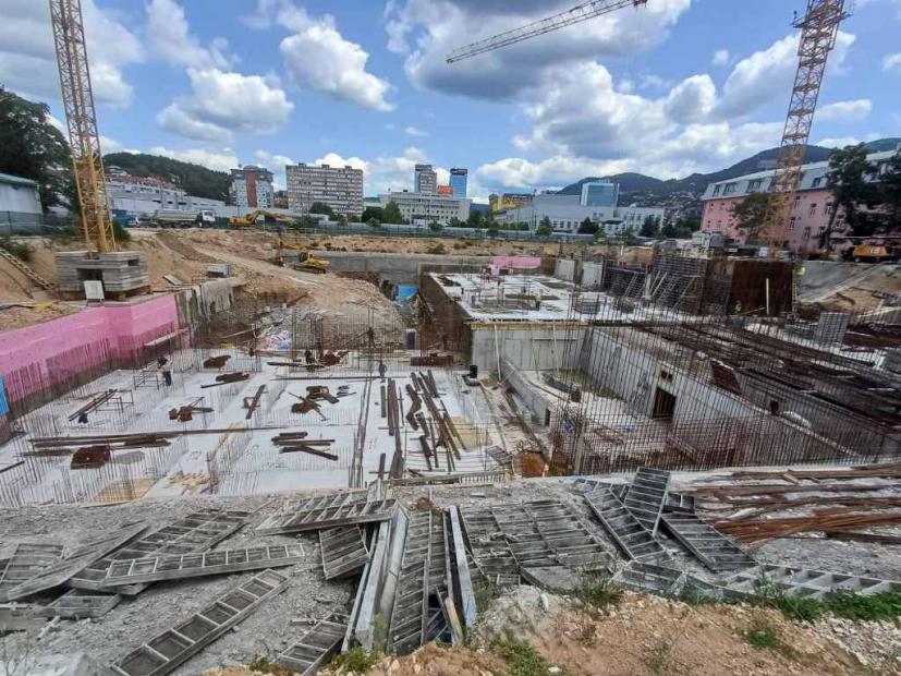 Biblioteka Univerziteta u Sarajevu: Pogledajte kako napreduje najveća poslijeratna investicija u univerzitetsku infrastrukturu (VIDEO)