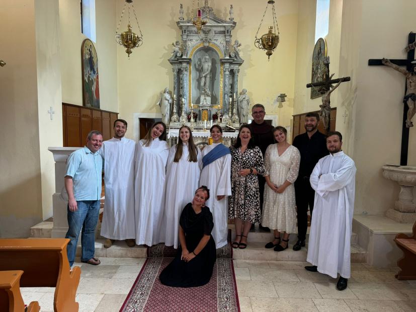 Muzička akademija UNSA | Studenti Odsjeka za solo pjevanje učestvovali u Ljetnoj opernoj školi Sućuraj (Hvar)