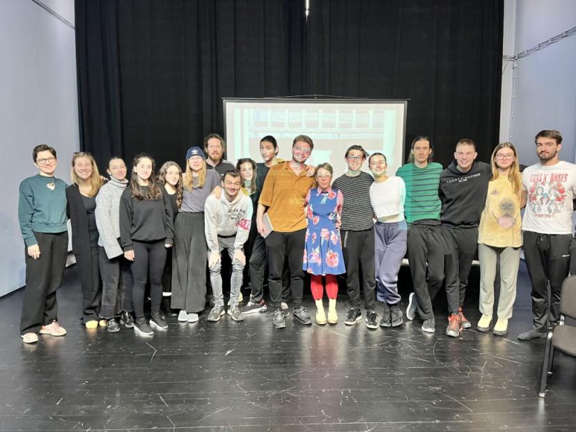 Dramska umjetnica Tina Hofman posjetila Akademiju scenskih umjetnosti UNSA