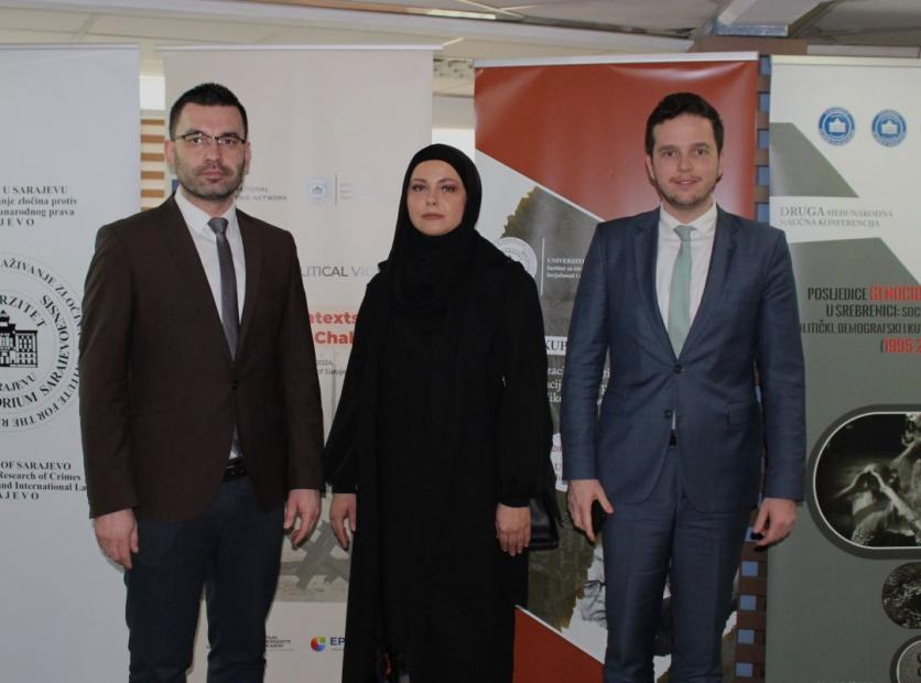 Premijer Uk i zastupnica Gaković posjetili Institut: Podrška Institutu za istraživanje zločina protiv čovječnosti i međunarodnog prava UNSA bit će osigurana