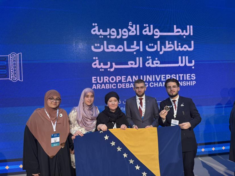 Veliki uspjeh Debatnog tima Fakulteta islamskih nauka UNSA | Drugo mjesto na Drugom evropskom univerzitetskom debatnom prvenstvu na arapskom jeziku u Istanbulu