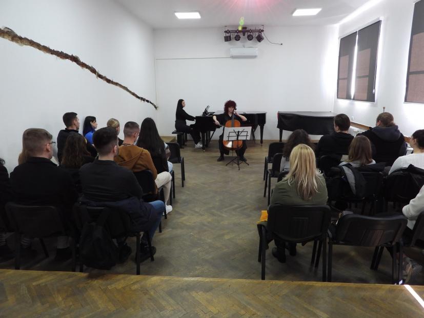 Realizacija projekta „Budi student Muzičke akademije na jedan dan“