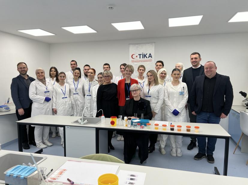 Svečano otvorena Biohemijska laboratorija Fakulteta zdravstvenih studija UNSA