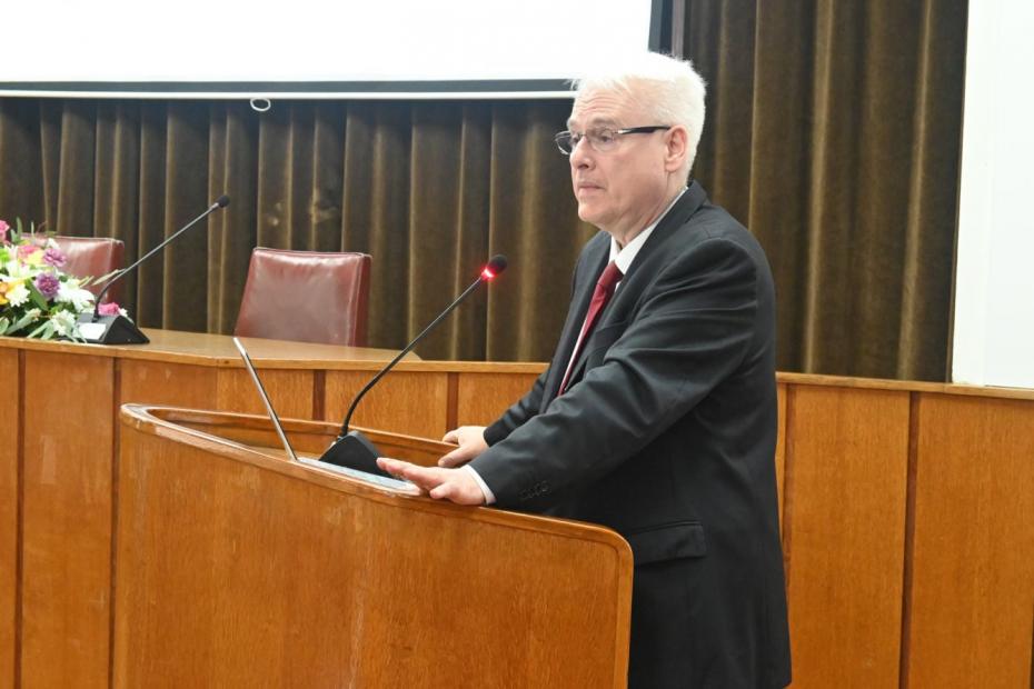 Javno predavanje prof. dr. sc. Ive Josipovića na temu „Alternativna budućnost Europske unije“