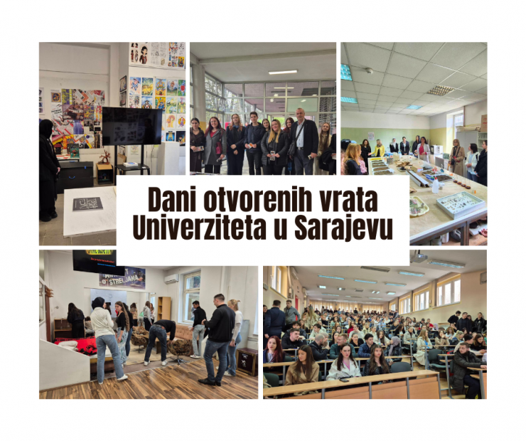 Budući studenti istražuju mogućnosti na Danima otvorenih vrata Univerziteta u Sarajevu