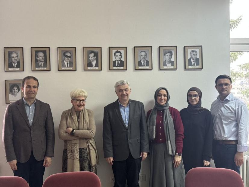 Orijentalni institut UNSA | Posjeta predstavnika Fatih Sultan Mehmet Vakıf Univerziteta iz Istanbula