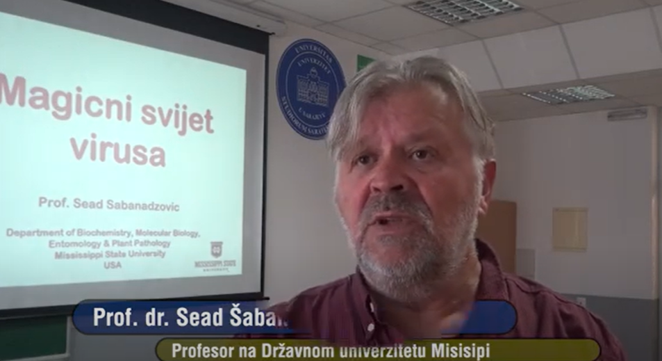 Poljoprivredno-prehrambeni fakultet UNSA | Čestitka prof. dr Seadu Šabanadžoviću povodom dodjele nagrade za izvrsnost u naučnoistraživačkom radu