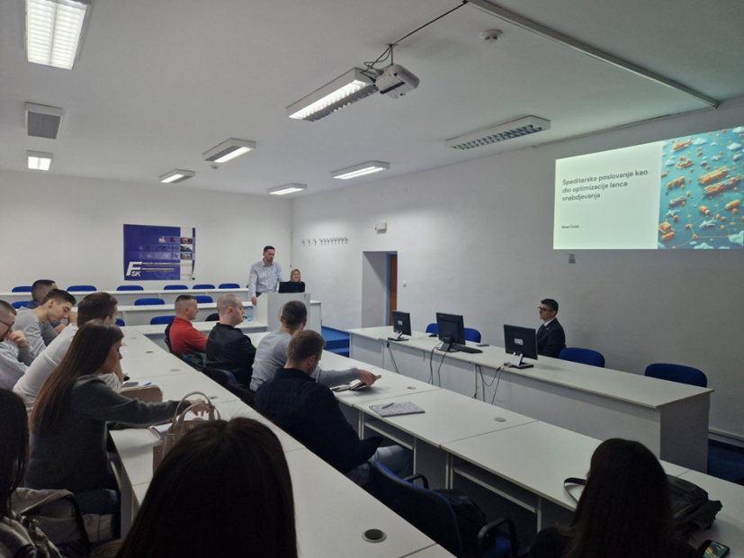 Gostujuće predavanje mr. Nihada Čorbića na Fakultetu za saobraćaj i komunikacije UNSA