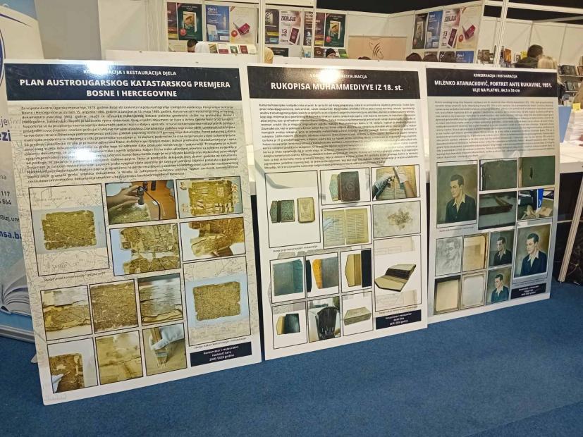 Izložba pokretne baštine Odsjeka za restauraciju i konzervaciju umjetnina Akadmeije likovnih umjetnosti UNSA