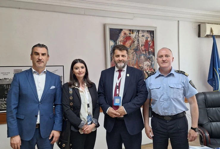 Prof. dr Irma Deljkić u radnoj posjeti Skoplju - razgovori o jačanju saradnje između akademske zajednice i policijskih institucija