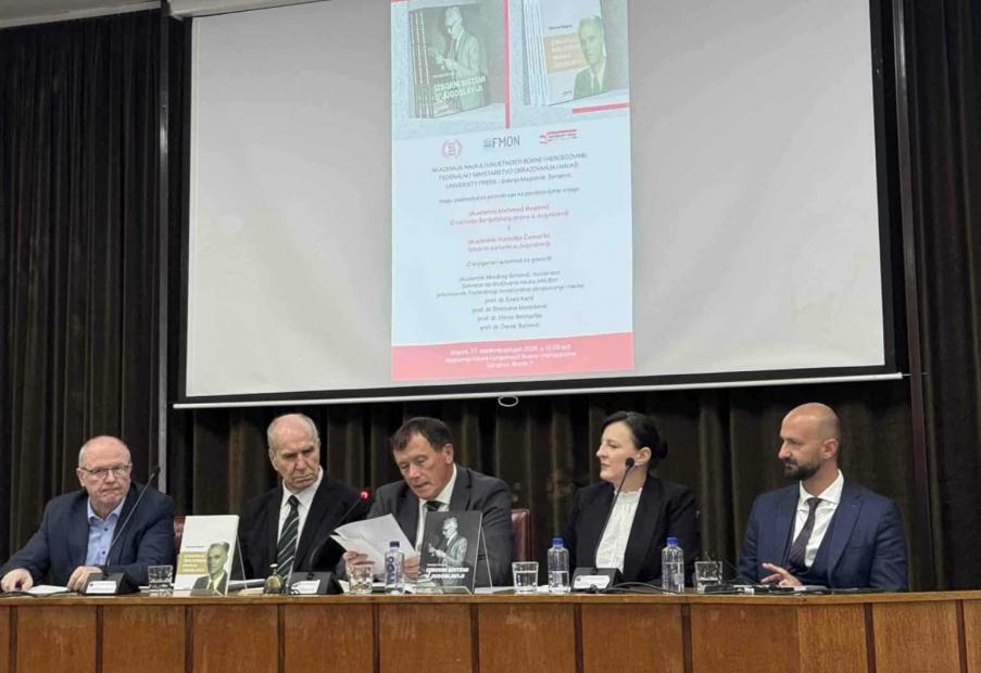 Promocija prijevoda doktorskih disertacija akademika Hamdije Ćemerlića i akademika Mehmeda Begovića