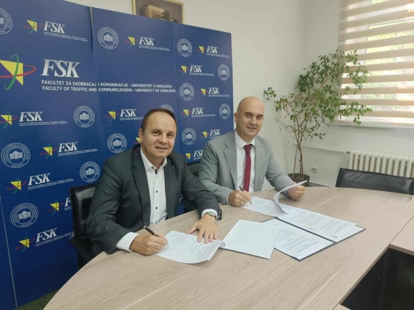 Express Courier i Fakultet za saobraćaj i komunikacije UNSA potpisali Sporazum o poslovno-tehničkoj saradnji