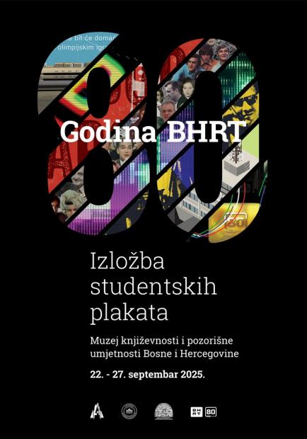 80 godina BHRT – Izložba studentskih plakata