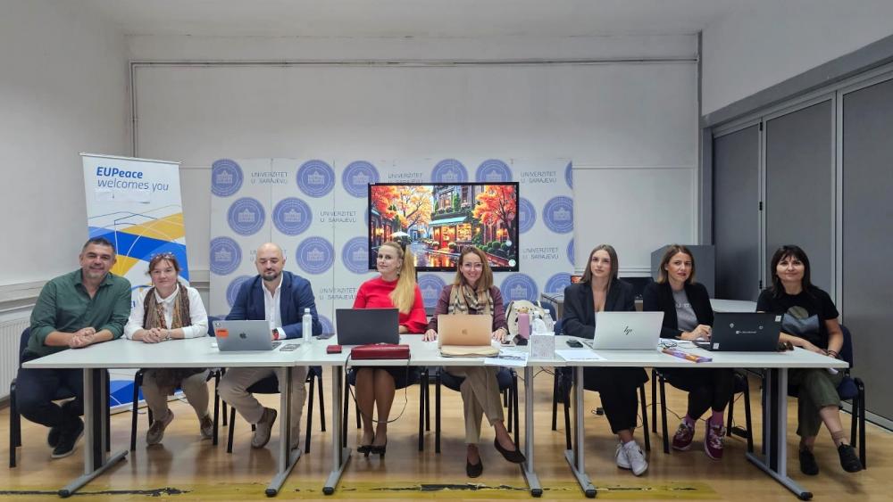 EUPeace “Sarajevo Online Post-Summer School” okupila studente i profesore sa devet univerziteta iz sedam evropskih zemalja