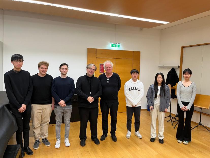 Profesor Muzičke akademije Ališer Sijarić održao predavanja na Univerzitetu za muziku i izvođačku umjetnost - mdw u Beču