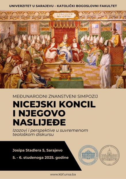 Najava međunarodnog znanstvenog simpozija: “Nicejski koncil i njegovo naslijeđe”
