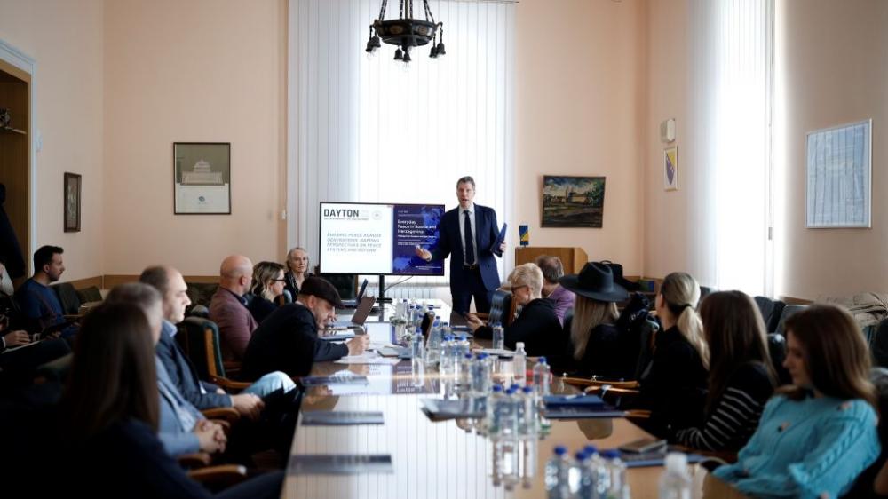 Završena konferencija „30 godina Daytona: Mitovi, realnosti i nove vizije budućnosti Bosne i Hercegovine