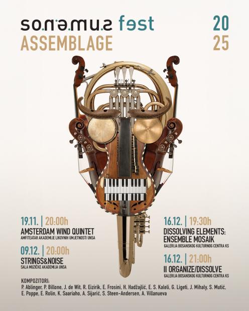 Počinje SONEMUS Fest 2025 programskog naziva ASSEMBLAGE