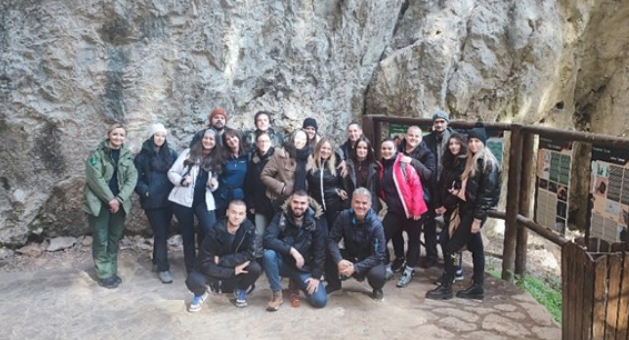 Posjeta studenata Veterinarskog fakulteta Zaštićenom pejzažu "Bijambare"