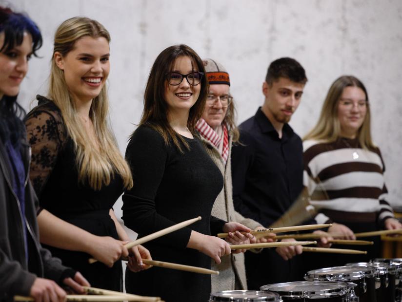 Održan koncert ansambla udaraljki PAMAS u okviru završne faze projekta "Primjena multipercussion aparata za ostvarenje projekata participativne prakse u savremenoj muzičkoj umjetnosti"