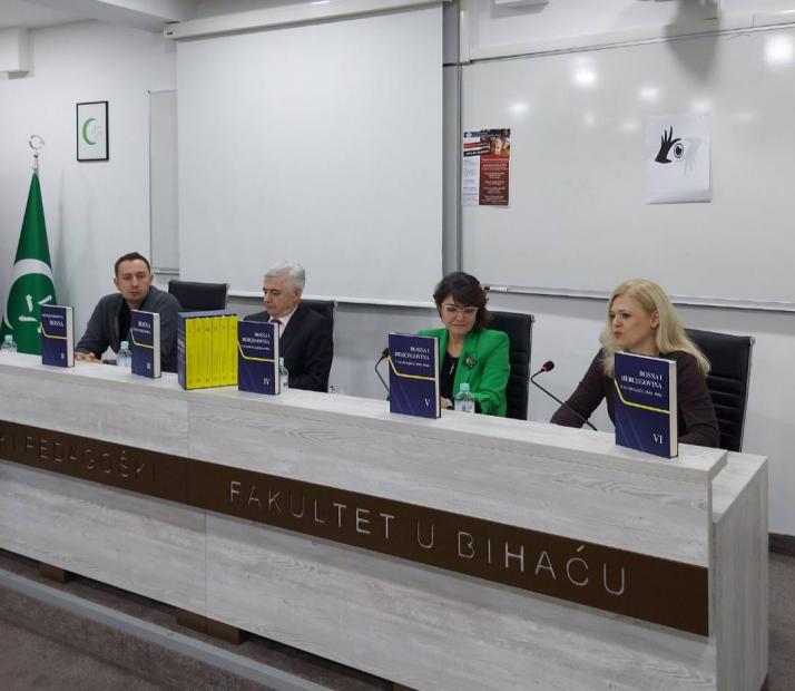 U Bihaću održana promocija edicije “Historija Bosne i Hercegovine I-VI”
