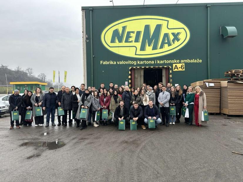 Stručna posjeta studenata Odsjeka za industrijsko inžinjerstvo i menadžment kompaniji Neimax d.o.o