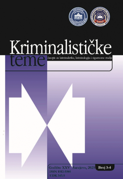 Objavljen novi broj časopisa „Kriminalističke teme“ (3–4/2025)