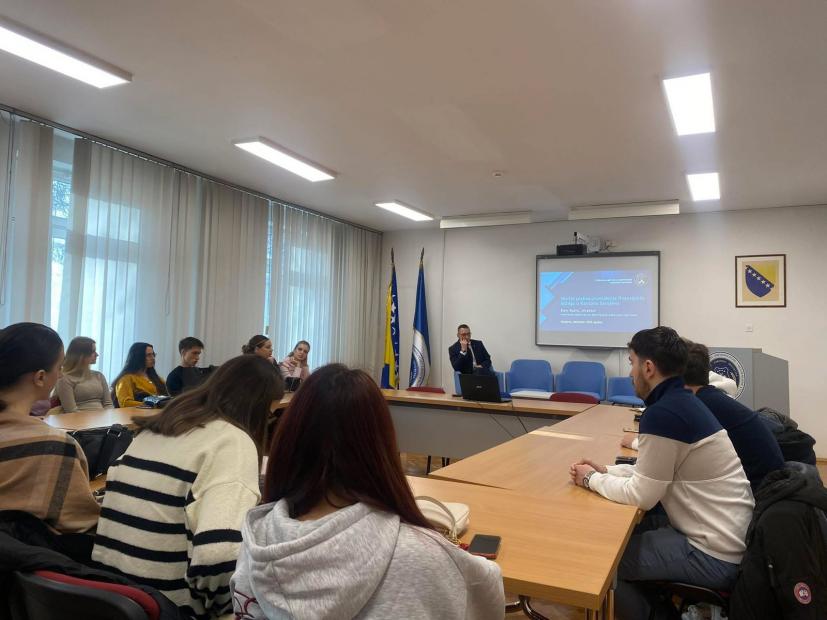 Aktivnosti Agencije za upravljanje oduzetom imovinom predstavljene studentima Fakulteta za kriminalistiku, kriminologiju i sigurnosne studije UNSA
