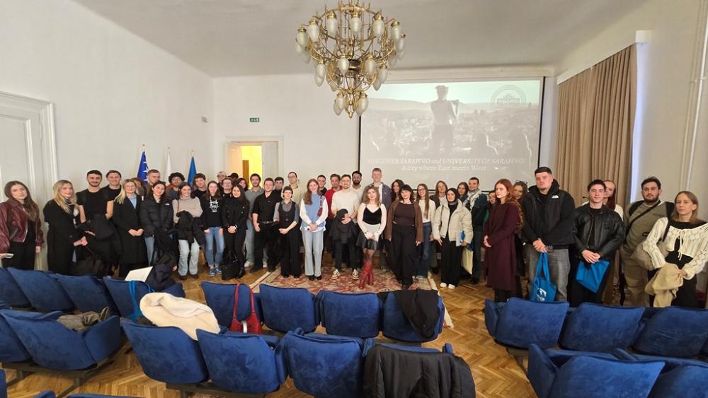 Univerzitet u Sarajevu ugostio 60 inostranih studenata u ljetnom semestru akademske 2025/2026.
