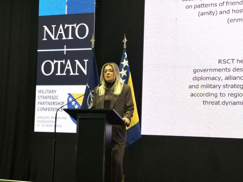 Fakultet za kriminalistiku, kriminologiju i sigurnosne studije UNSA | Učešće doc. dr Nerme Halilović-Kibrić na NATO MSPC 2026 konferenciji u Sarajevu