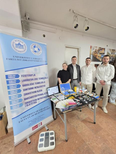 Fakultet zdravstvenih studija UNSA | Održan V Hub University Fair!