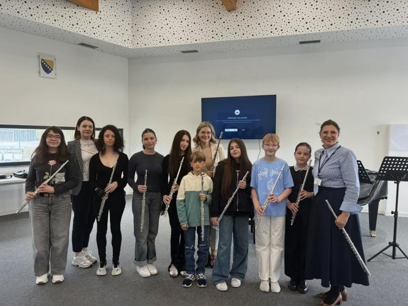 Viša asistentica Mirna Mlikota - Dizdarević održala masterclass u Tuzli