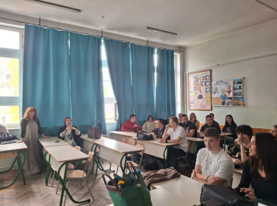 Fakultet političkih nauka UNSA | Posjeta Gimnaziji Obala
