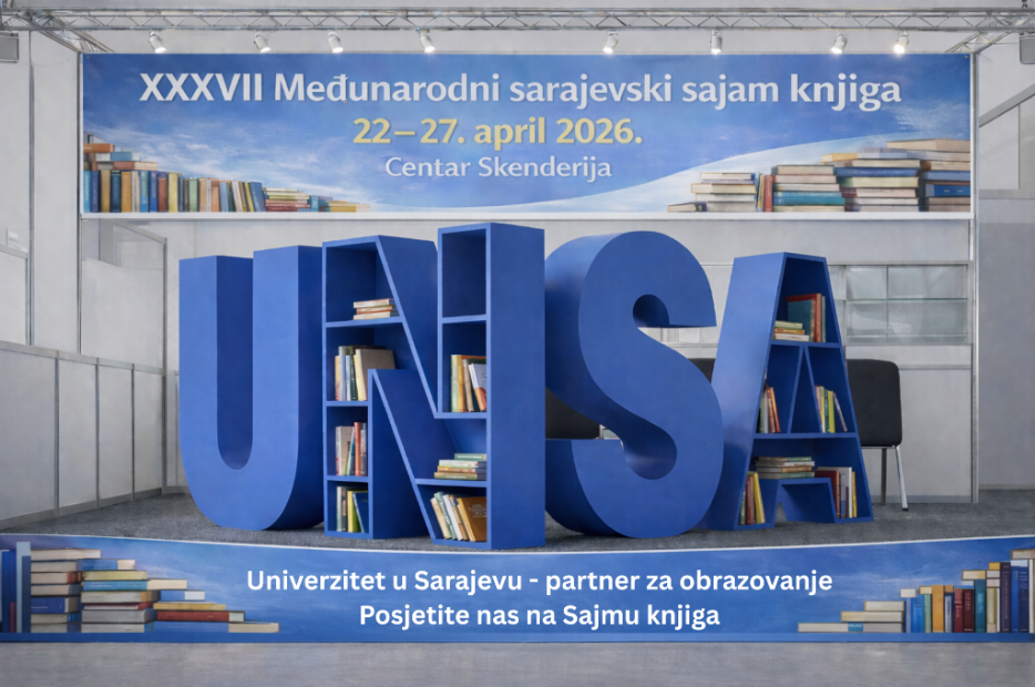 Univerzitet u Sarajevu na XXXVII Međunarodnom sarajevskom sajmu knjiga | Bogat program sa preko 40 aktivnosti