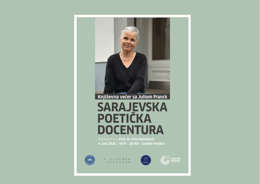 Julia Franck gošća Sarajevske poetičke docenture na Filozofskom fakultetu UNSA