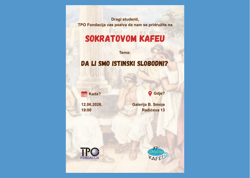 Poziv za učešće u Sokratovom kafeu