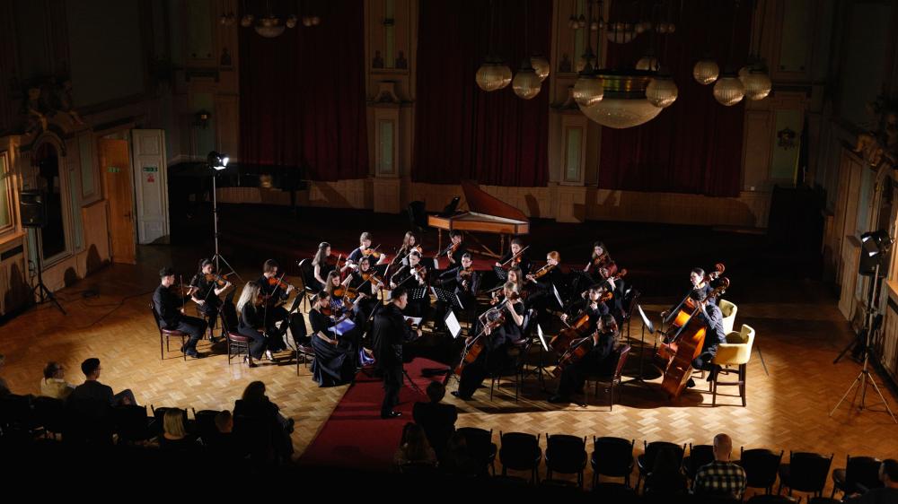 Održan koncert Orkestra Muzičke akademije UNSA u okviru 19. Majskih muzičkih svečanosti