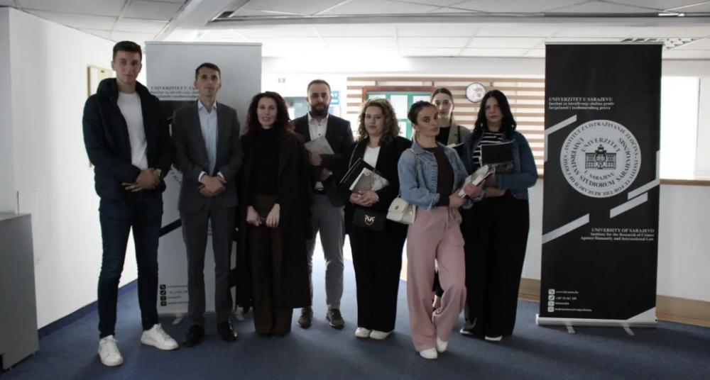 Studenti Fakulteta za kriminalistiku, kriminologiju i sigurnosne studije u stručno-edukativnoj posjeti Institutu za istraživanje zločina protiv čovječnosti i međunarodnog prava UNSA