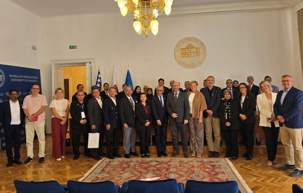 Delegacija Poslovnog vijeća Bosna i Hercegovina – Malezija posjetila Univerzitet u Sarajevu