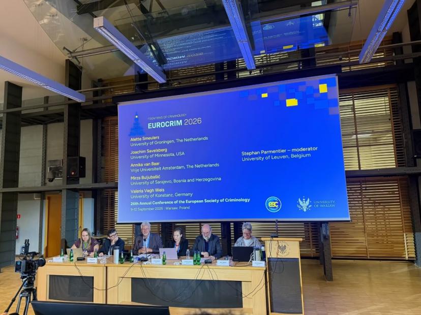 Fakultet za kriminalistiku, kriminologiju i sigurnosne studije UNSA | Doc. dr. Mirza Buljubašić govornik na plenarnoj sesiji konferencije Europskog kriminološkog udruženja