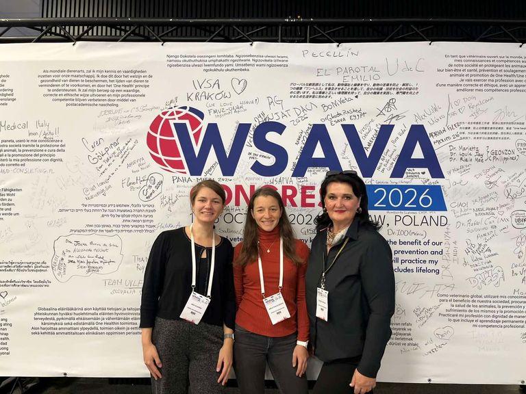Predstavnice Veterinarskog fakulteta UNSA na 51. WSAVA 2026 kongresu u Varšavi