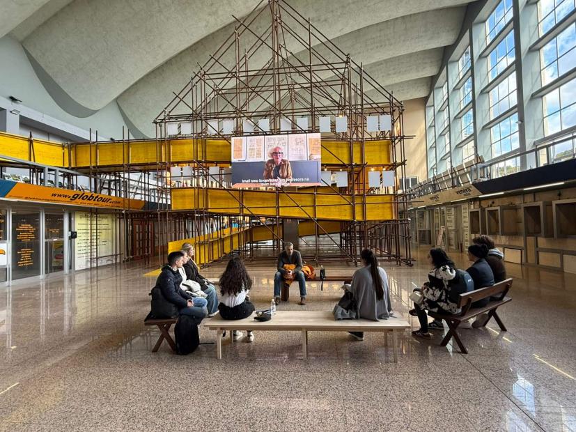 Studenti izbornog studija „Savremeni prostorni koncepti“ posjetili izložbu „DIASPONA – Dolazim kući“